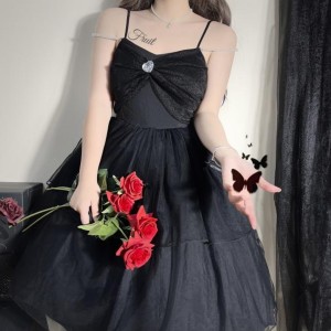 Classic Mesh Lolita Style Dress JSK (WS91)